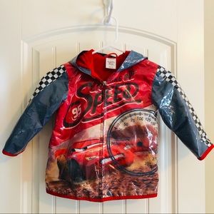 Disney Cars 3 Rain Jacket Coat